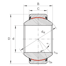 P(ji)S GE140-FW-2RS,  DIN ISO 12 240-1 ˜, Soɂȴܷ