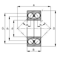 ǽ|S 3309-DA, (j) DIN 628-3 ˜ʵҪߴpɷxʷփ(ni)Ȧ|  = 45