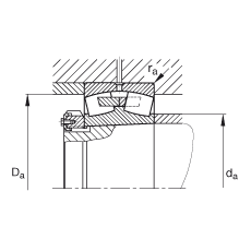 {(dio)ĝLS 241/630-B-K30-MB, (j) DIN 635-2 ˜ʵҪߴ, FףF 1:30